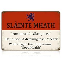 Slàinte mhath tin for sale  Delivered anywhere in USA 