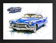 Framed car poster for sale  Delivered anywhere in USA 