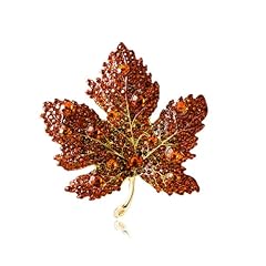 Rhinestone maple leaf for sale  Delivered anywhere in UK