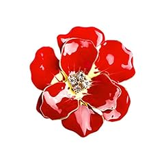 Rose brooch rhinestone for sale  Delivered anywhere in Ireland