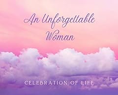 Unforgettable woman guestbook for sale  Delivered anywhere in USA 