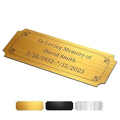 Engraved plaques personalised for sale  Delivered anywhere in UK