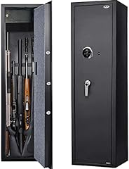 Large Biometric Rifle Safe, Quick Access 5-7 Gun Fingerprint for sale  Delivered anywhere in USA 