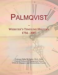Palmqvist webster timeline for sale  Delivered anywhere in UK