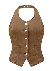 Allegra denim vest for sale  Delivered anywhere in UK