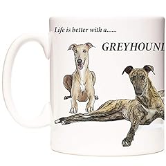 Greyhound mug. life for sale  Delivered anywhere in UK