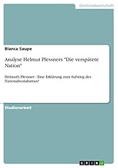 Analyse helmut plessners gebraucht kaufen  Wird an jeden Ort in Deutschland