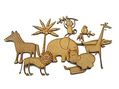 9pcs wooden mdf for sale  Delivered anywhere in Ireland