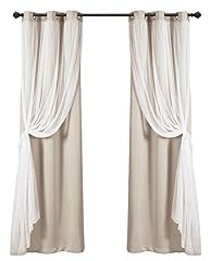 Lush decor sheer for sale  Delivered anywhere in USA 