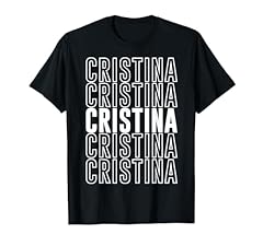 Cristina maglietta usato  Spedito ovunque in Italia 