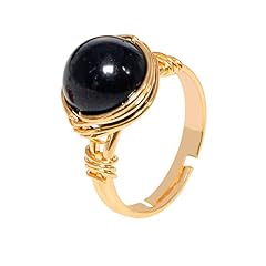 Anello tormalina nera usato  Spedito ovunque in Italia 