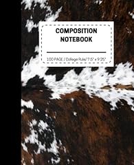 Composition book cow for sale  Delivered anywhere in USA 