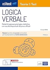 Manuale logica verbale usato  Spedito ovunque in Italia 