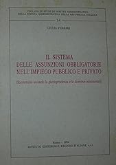 Sistema delle assunzioni usato  Spedito ovunque in Italia 