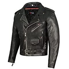 Used, Men ICONIC Motorcycle Premium Natural Buffalo Leather for sale  Delivered anywhere in USA 