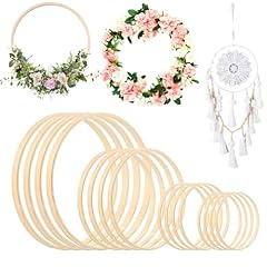 Hjjmn 16pcs bamboo for sale  Delivered anywhere in UK