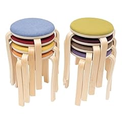 Stackable wood stools for sale  Delivered anywhere in USA 
