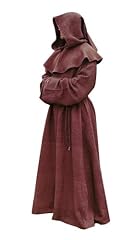 Brown monk robe for sale  Delivered anywhere in USA 
