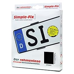 Simple fix kennzeichenhalter gebraucht kaufen  Wird an jeden Ort in Deutschland