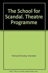 School scandal. theatre for sale  Delivered anywhere in UK