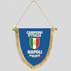 Gagliardetto celebrativo napol usato  Spedito ovunque in Italia 