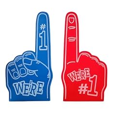 2pcs foam fingers for sale  Delivered anywhere in UK