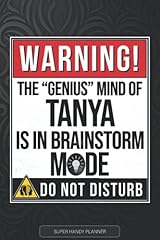Tanya warning genius for sale  Delivered anywhere in UK