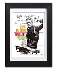 Bullitt cast signed for sale  Delivered anywhere in UK