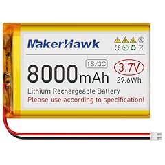 Makerhawk 3.7v 8000mah for sale  Delivered anywhere in USA 