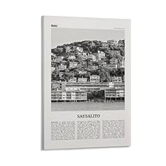 Sausalito print black for sale  Delivered anywhere in USA 