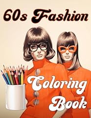 60s fashion coloring for sale  Delivered anywhere in UK