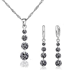 Crystalina schmuckset 925er gebraucht kaufen  Wird an jeden Ort in Deutschland