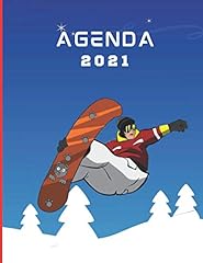 Agenda 2021 : snowboard: Agenda 2021 snowboard - sport d'occasion  Livré partout en France