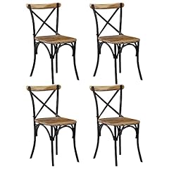 Vidaxl chaises dossier d'occasion  Livré partout en Belgiqu