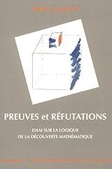 Preuves réfutations logique d'occasion  Livré partout en Belgiqu