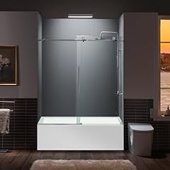 Woodbridge frameless sliding for sale  Delivered anywhere in USA 