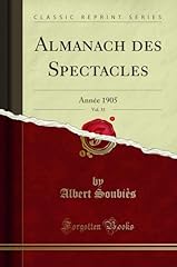 Almanach spectacles vol. d'occasion  Livré partout en France