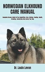 Norwegian elkhound care for sale  Delivered anywhere in UK