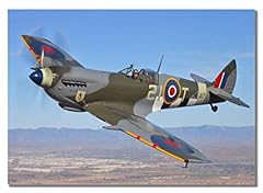 Spitfire unframed supermarine for sale  Delivered anywhere in UK