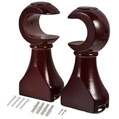 wooden curtain pole bracket 23 mm for sale  Delivered anywhere in UK