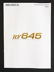 Bronica rf645 brochure for sale  Delivered anywhere in USA 