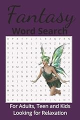 Fantasy word search for sale  Delivered anywhere in UK
