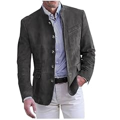 Men suede blazer for sale  Delivered anywhere in USA 