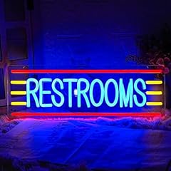 Restroom neon sign for sale  Delivered anywhere in UK