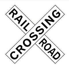 Railroad crossing sticker for sale  Delivered anywhere in USA 