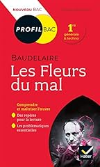 Baudelaire fleurs mal d'occasion  Livré partout en France