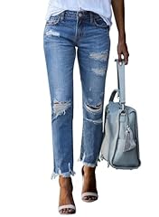 Sidefeel women distressed for sale  Delivered anywhere in USA 