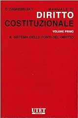 Zagrebelsky manuale dir. usato  Spedito ovunque in Italia 