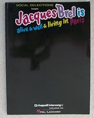 Jacques brel alive d'occasion  Livré partout en France