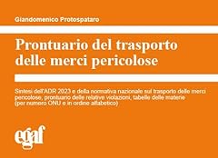 Prontuario del trasporto usato  Spedito ovunque in Italia 